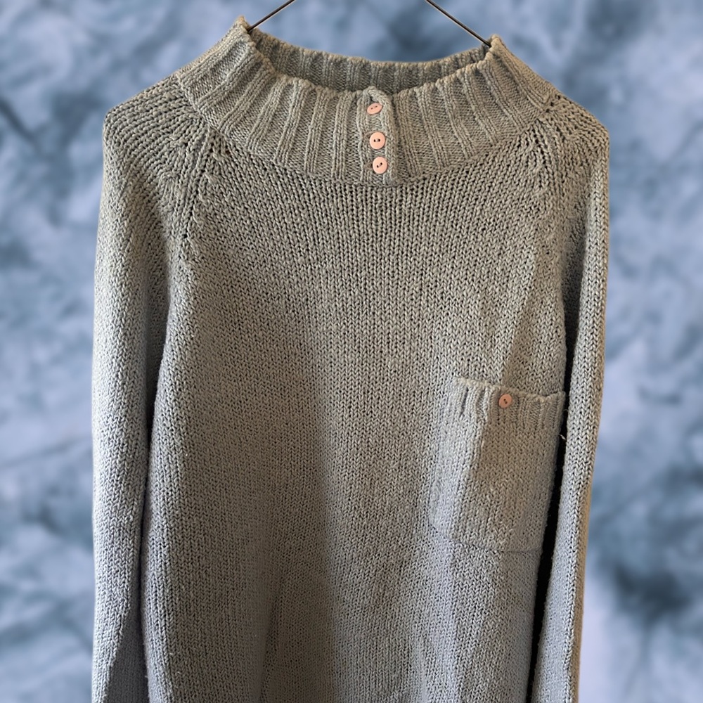 Vintage 1970s Alyssa Brooke II Blue Women’s Sweater Size 42/22W Medium